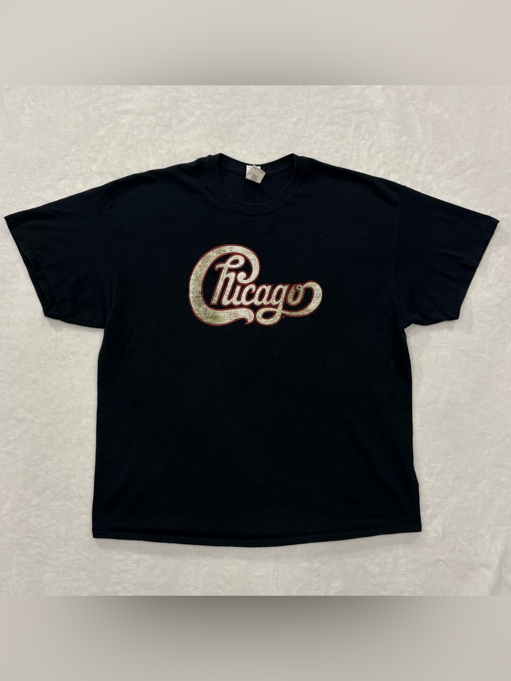 Chicago 2018 Tour Graphic Short Sleeve Black T-Shirt Men’s 2XL